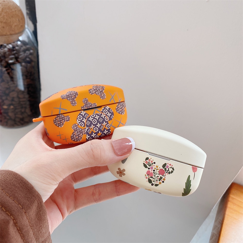 Vỏ bảo vệ hộp sạc tai nghe Bluetooth bằng PC cứng hình phi hành gia/chú gấu xinh xắn cho Sony WF-1000XM4/WF-1000XM3