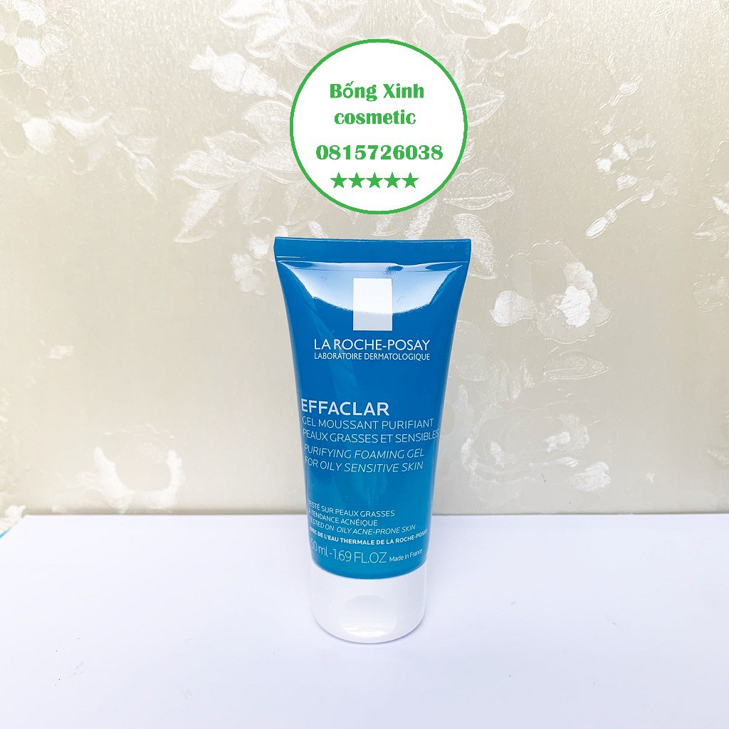 Sữa Rửa Mặt Cho Da Dầu Mụn, Nhạy Cảm - La Roche-Posay Effaclar Purifying Foaming Gel | BigBuy360 - bigbuy360.vn