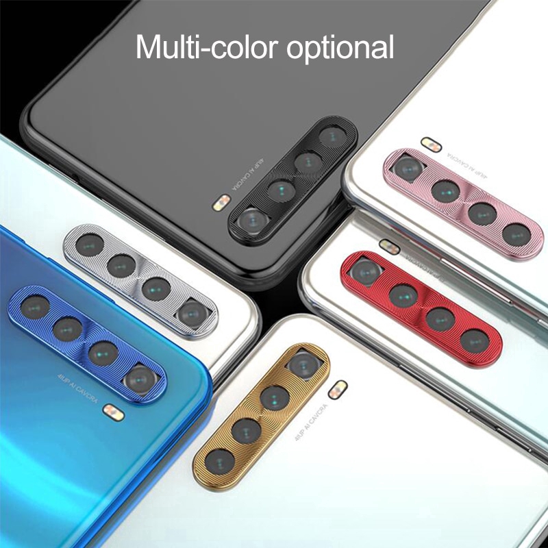 Khung kim loại bảo vệ camera sau cho Xiaomi Redmi Note 8 Pro Note 8 Note 9 Pro