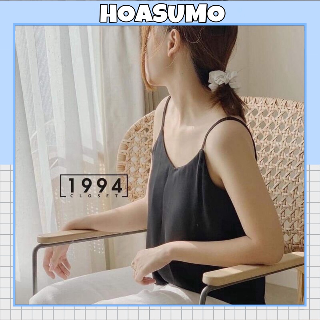 Áo 2 dây vintage dáng hàn | BigBuy360 - bigbuy360.vn