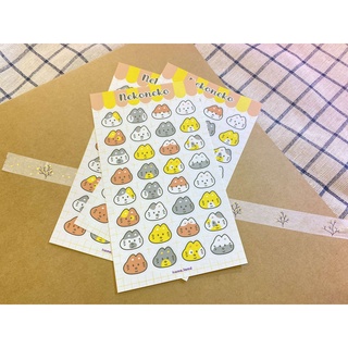 Sticker decal trang trí mèo méo Nekoneko _ #hana.land