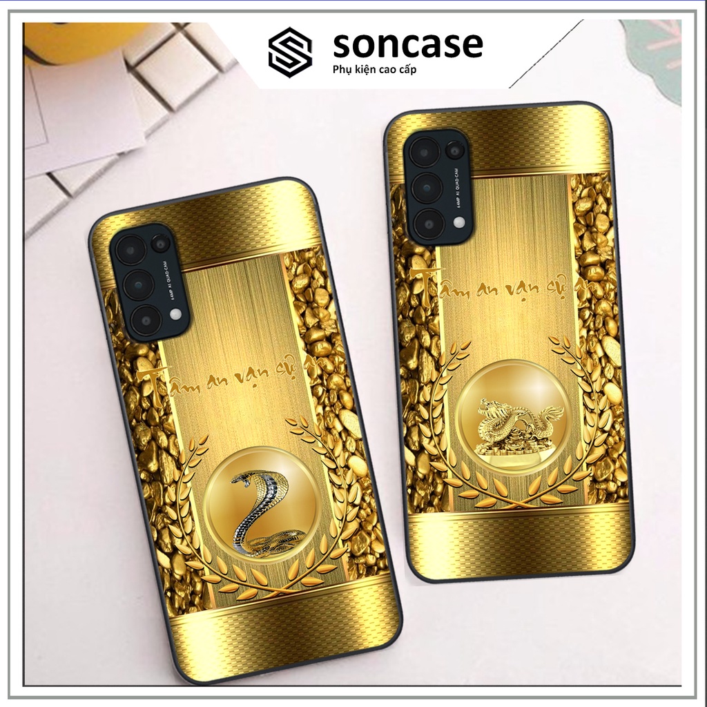 Ốp Oppo Reno5 4G / Reno5 5G in hình 12 con giáp ốp lưng cao cấp chất lượng Son Store 68