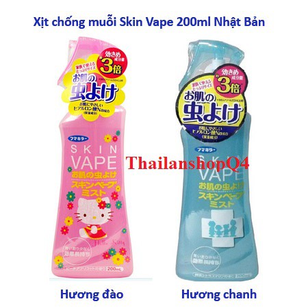 (HCM)- Xịt chống muỗi Skin Vape Hello Kitty hàng nội địa nhật