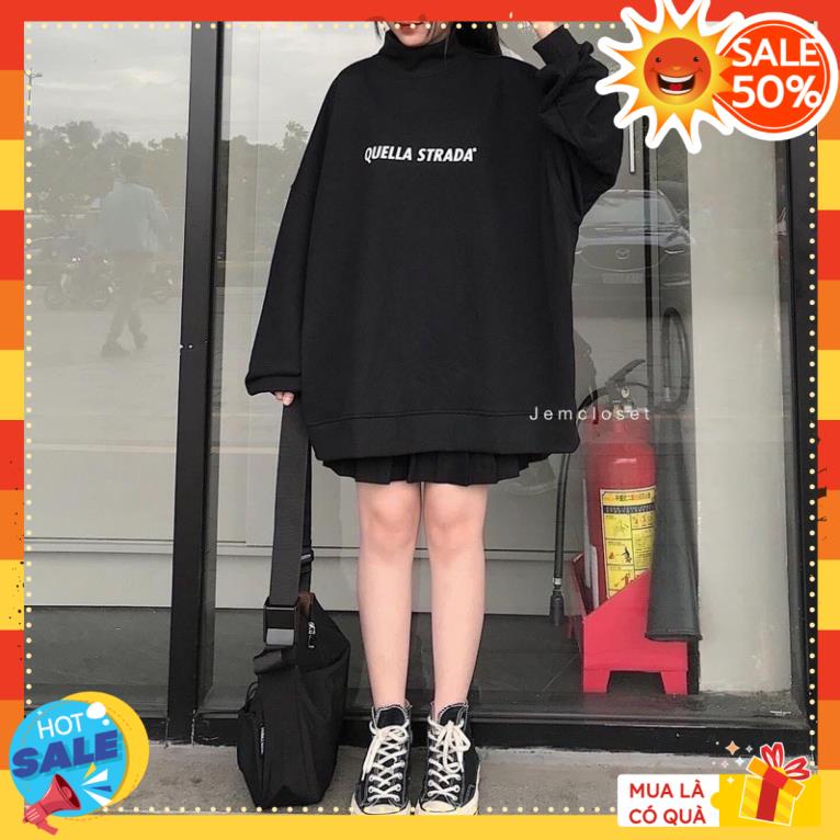 Áo sweater nam nữ ST50 Quella, Áo hoodie Unisex Form Rộng Minh Tâm Store | BigBuy360 - bigbuy360.vn