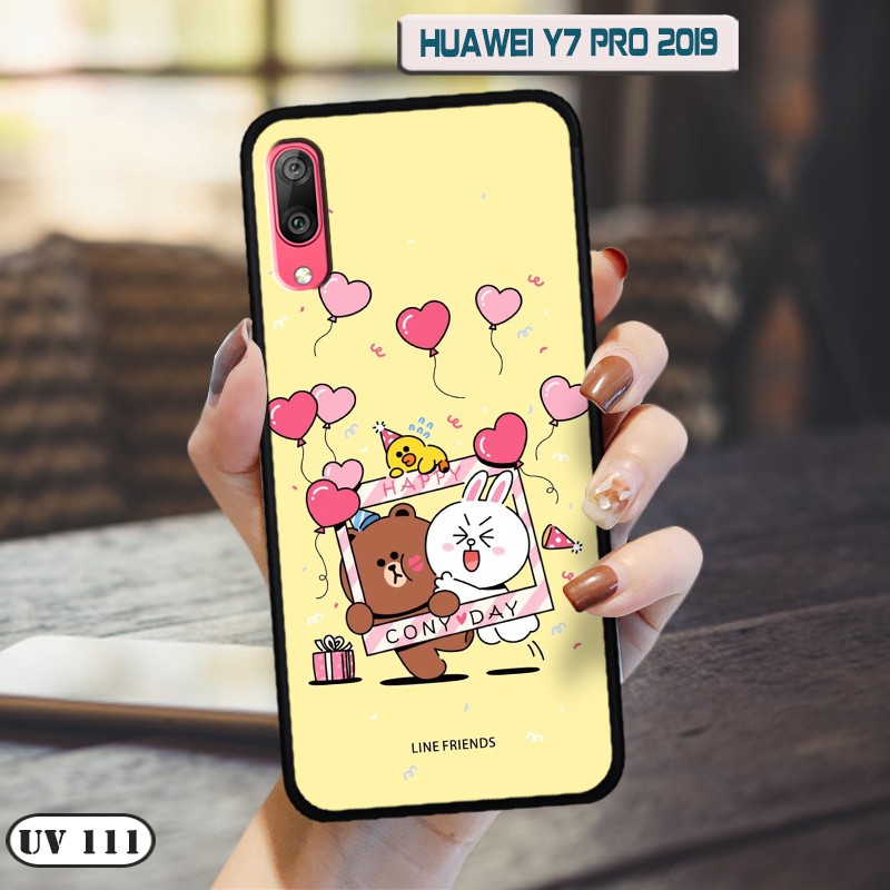 Ốp lưng điện thoại Huawei Y7 Pro 2019 - lưng nhám viền dẻo