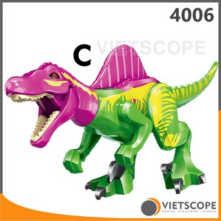 Lắp ráp khủng long Jurassic World - 4006