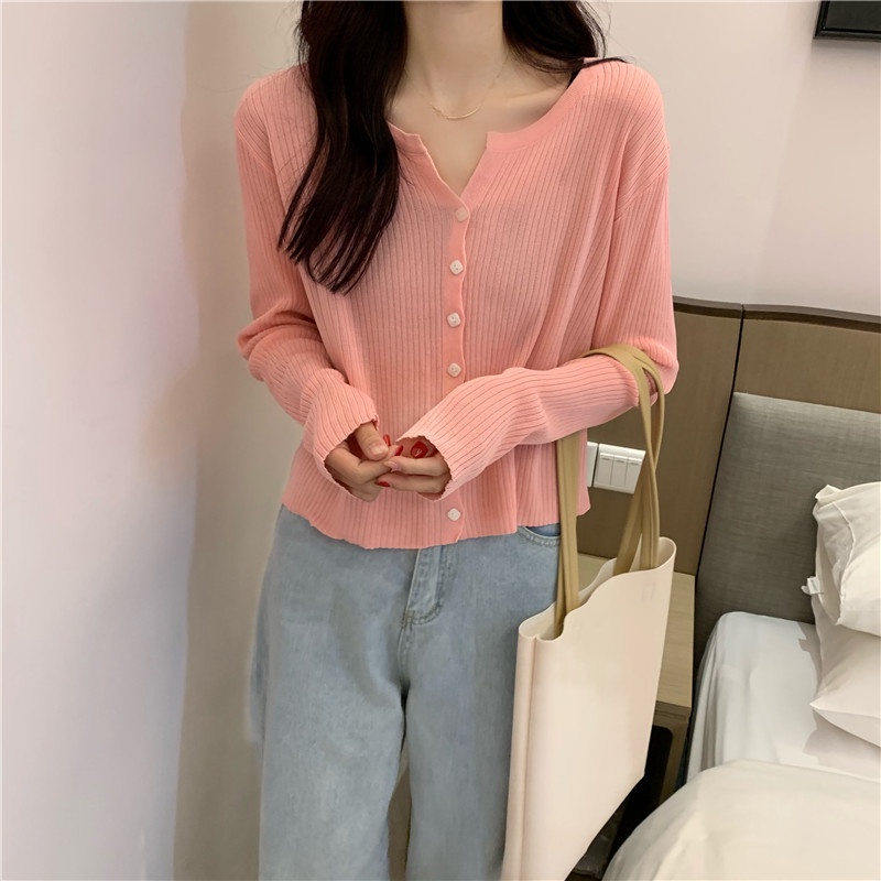 NRVP Áo Sweater Dài Tay Phong Cách Hàn Quốc Sành Điệu Dành Cho Nữ
