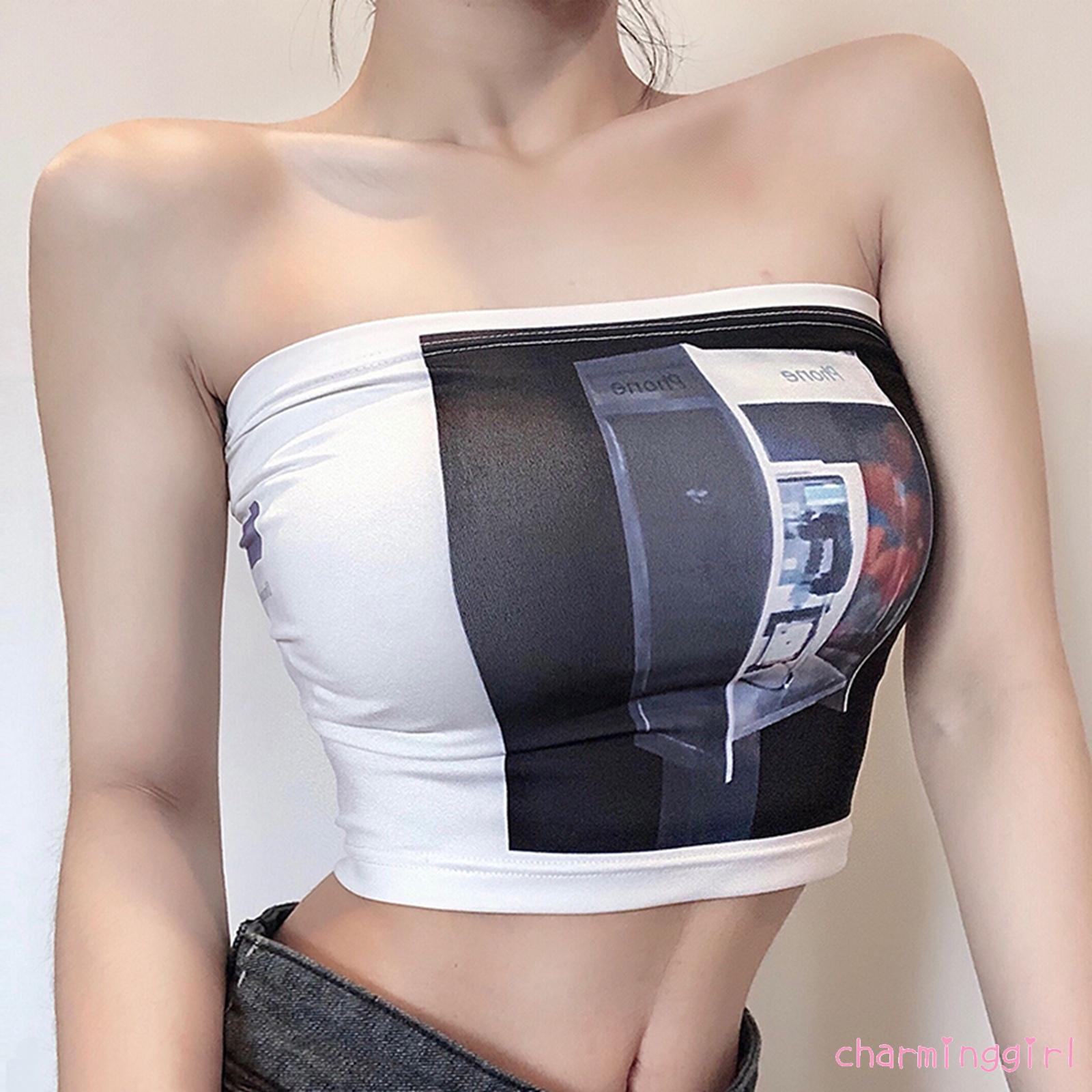 Áo ống cúp ngực sát nách phong cách quyến rũ cho nữ | BigBuy360 - bigbuy360.vn