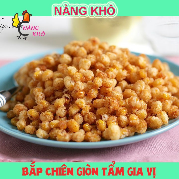 Bắp sấy mắm ớt vị đậm đà giòn tan siêu ngon- 1 Kí | Nàng Khô