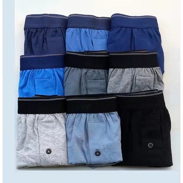 Quần short nam mặc ngủ, quần ngủ nam mỏng LN106