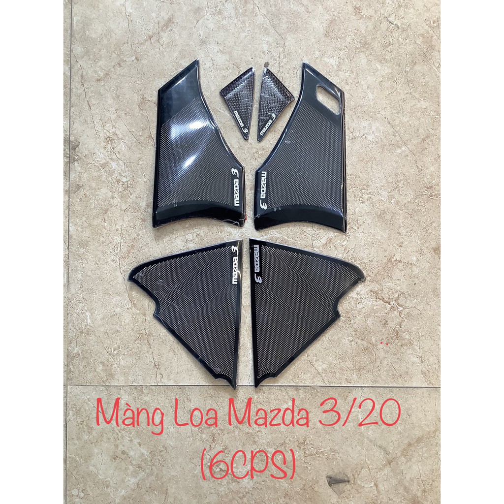 Ốp Màng Loa Titan Xe Mazda 3 2020 2021 Cao Cấp