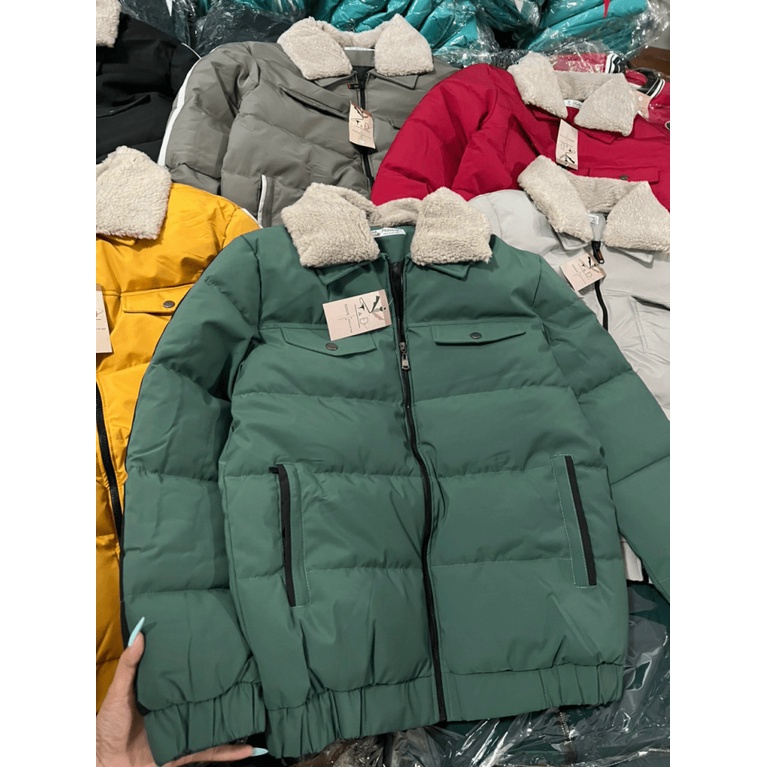 Áo Khoác Phao Nam Cổ Bẻ Chần Bông Siêu Ấm - CLITUS FASHION