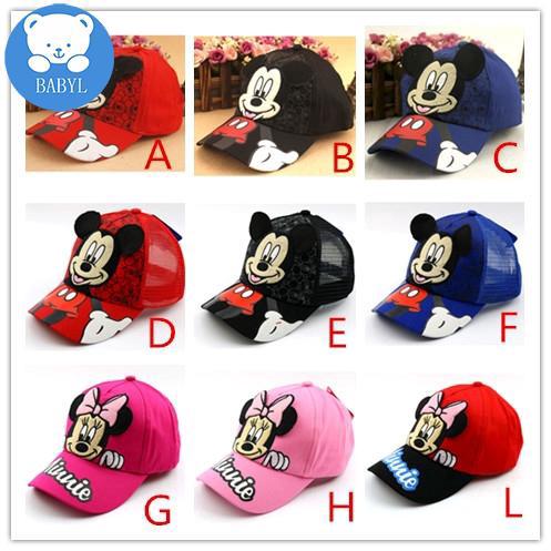 Mũ lưỡi trai hình chuột mickey đáng yêu dành cho bé