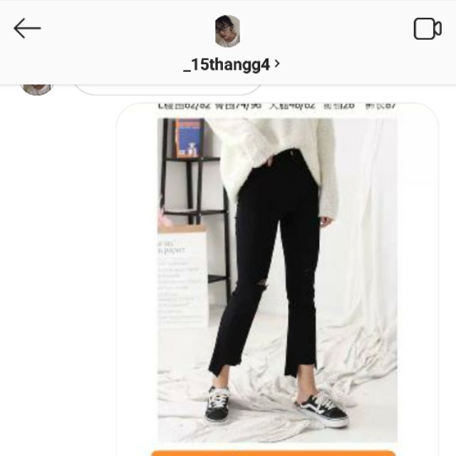 Jeans sz L 140