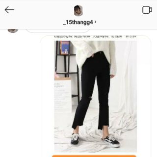 Jeans sz l 140