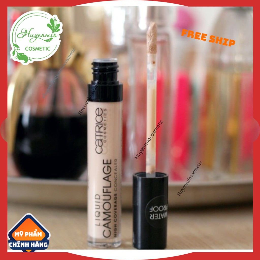 [Tuýp] Kem Che Khuyết Điểm Dạng Lỏng Camouflage Concealer Liquid Water Proof