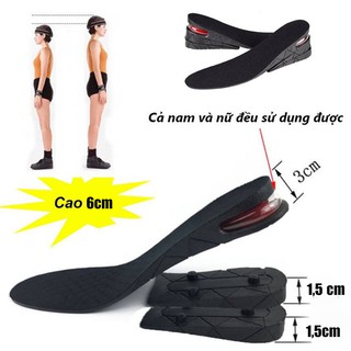 Lót Giày Tăng Chiều Cao Bộ Nguyên Bàn cao từ 3cm đến 7,5cm