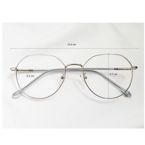 Gọng kính cận nam nữ kim loại mắt tròn lục giác Liupeyewear 2984 unisex - thiết kế thanh mảnh cá tính | BigBuy360 - bigbuy360.vn