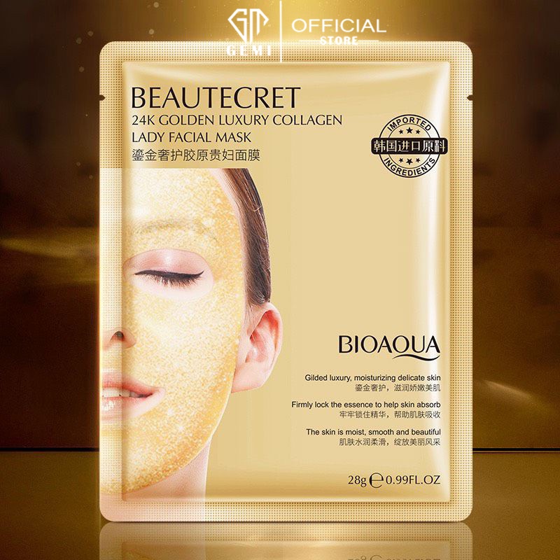 Mặt Nạ Thạch Tinh Chất Collagen 💧𝑭𝒓𝒆𝒆𝒔𝒉𝒊𝒑💧 Mask Thủy Tinh BioAqua Cấp Nước Giúp Da Căng Bóng Mịn Màng | BigBuy360 - bigbuy360.vn