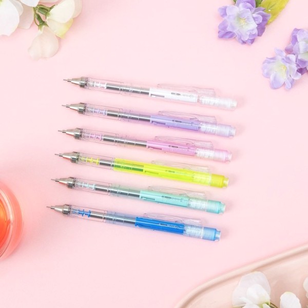 SIÊU PHẨM - BÚT CHÌ BẤM CAO CẤP TOMBOW MONO GRAPH CLEAR COLOR 0.5 MM (MẪU MỚI 2021)