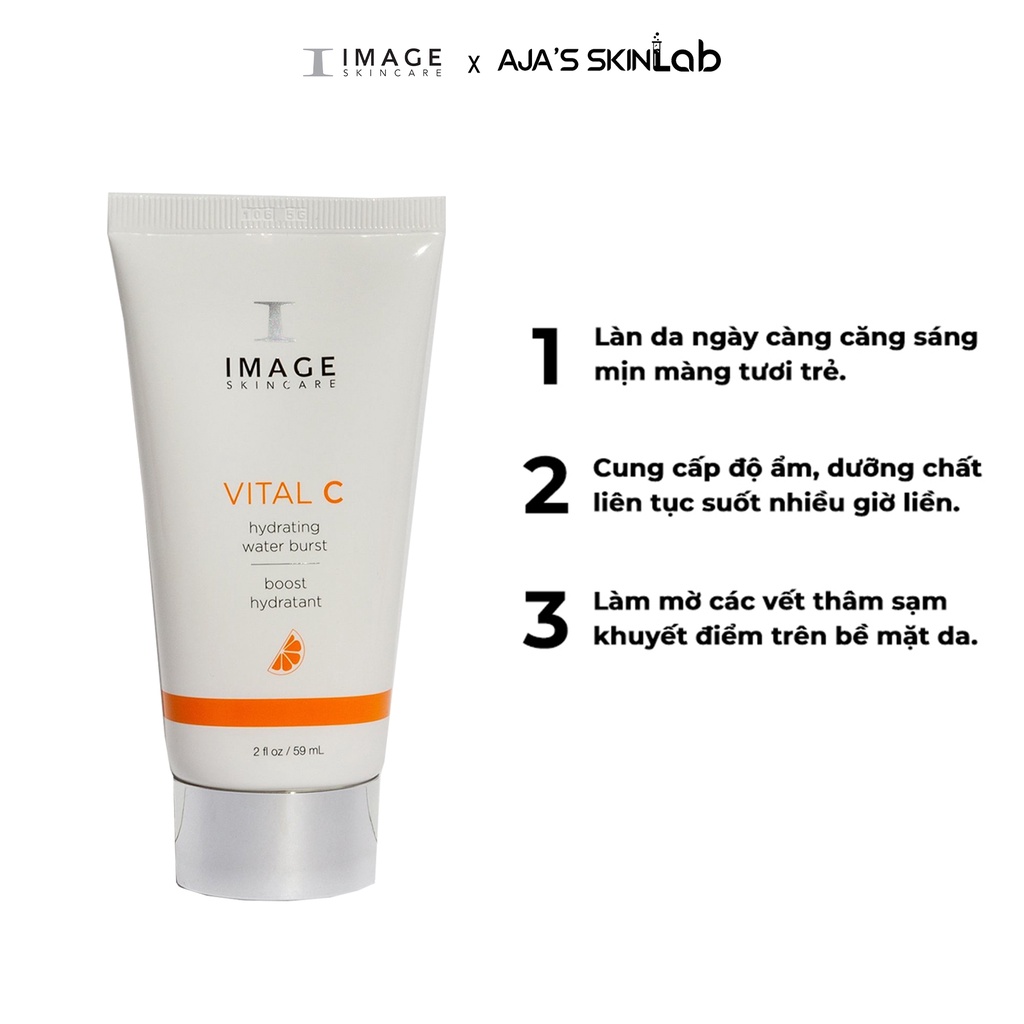 Serum cấp nước cấp tốc Image Skincare Vital C Hydrating Water Burst 59ml cho da khô - AJA'S SKINLAB