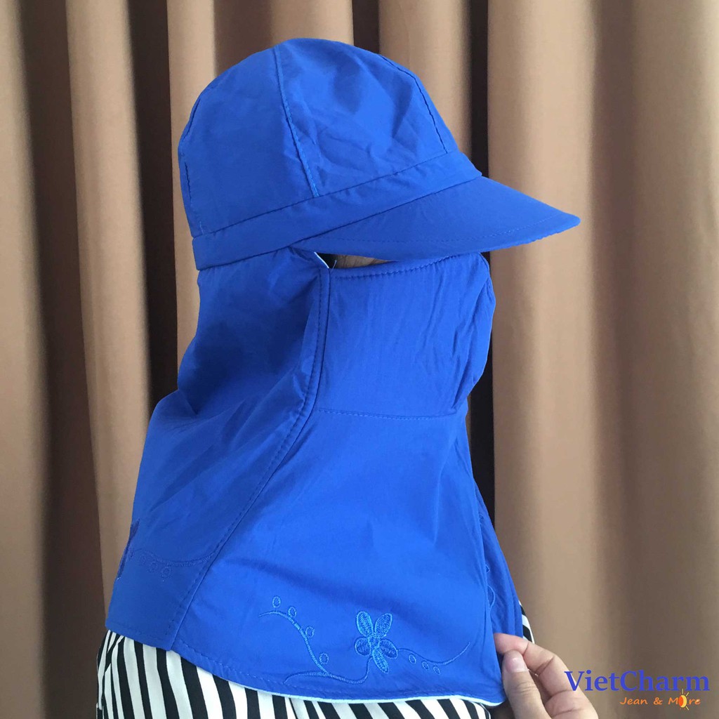 Nón khẩu trang rộng vành 2 lớp cao cấp | BigBuy360 - bigbuy360.vn