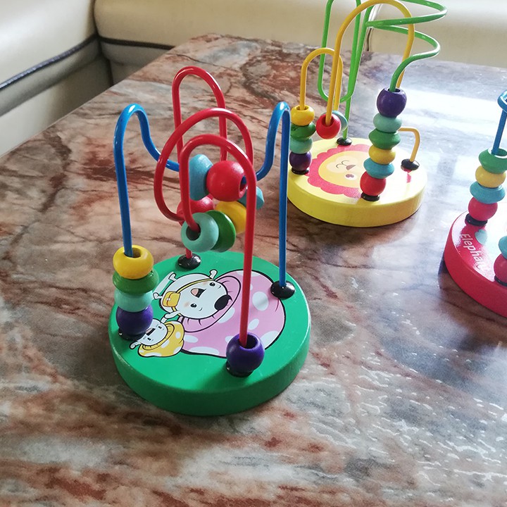 Đồ chơi gỗ luồn hạt mê cung cho bé rèn luyện đôi tay khéo léo theo phương pháp Montessori - MÊ C UNG