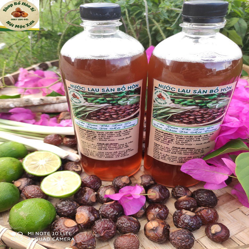 NƯỚC LAU SÀN BỒ HÒN (ENZYM BỒ HÒN) 1 LÍT