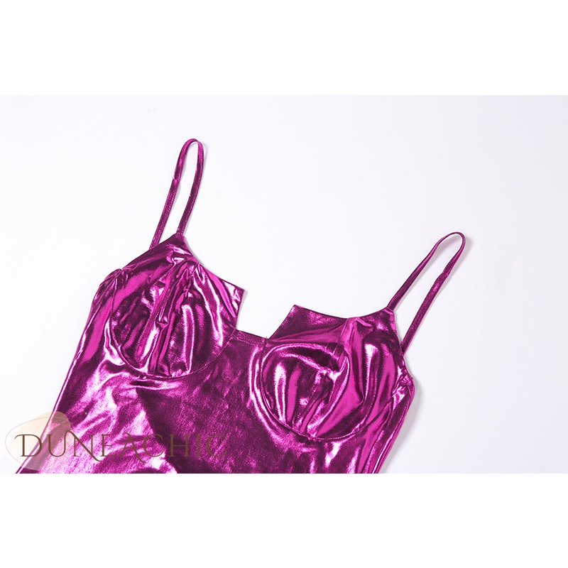 DUNEA Đầm Ôm Xẻ Tà Gợi Cảm Thời Trang Cho Nữ