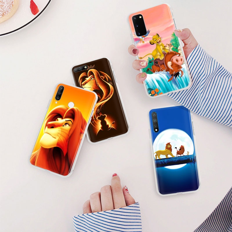 Ốp Điện Thoại Mềm Trong Suốt Hình Vua Sư Tử ML-266 Cho Infinix Zero X NEO S5 Lite 4 4C 5 6 8 8I Pro