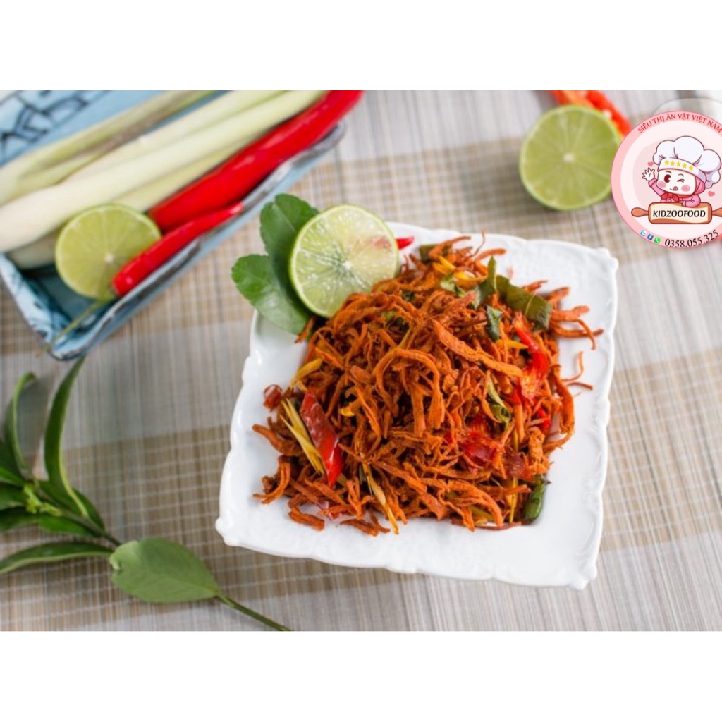 Khô bò xé sợi loại ngon 400g. KIDZOOFOOD đồ ăn vặt Việt Nam vừa ngon vừa rẻ | BigBuy360 - bigbuy360.vn