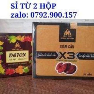 Giảm cân đông y mộc linh X3