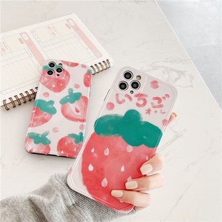 Ốp iPhone Dâu Tây iPhone 7/8/7Plus/8Plus/X/Xs Max/11/11 Pro/11 Pro Max - ốp iphone