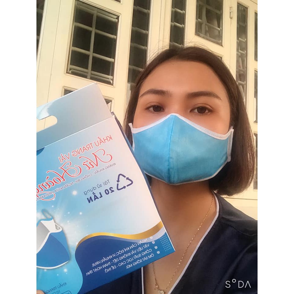 Khẩu trang vải 4 lớp kháng khuẩn | BigBuy360 - bigbuy360.vn