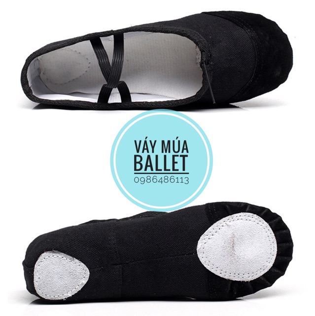 Giày múa màu đen sz 22-44