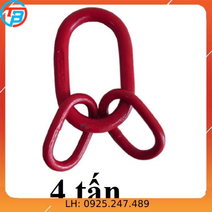 Khuyên đôi cẩu [ 4 Tấn ] CÁP THÉP Thái Bình VinàN