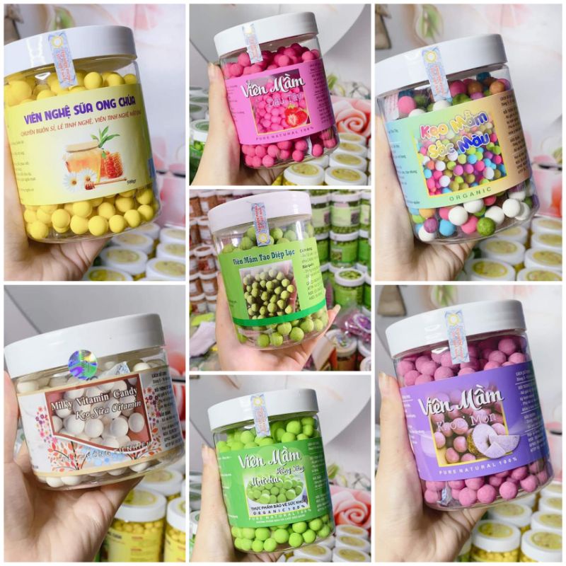 Combo 6 Gói Viên Mầm Đủ Các Vị Như Hình | BigBuy360 - bigbuy360.vn