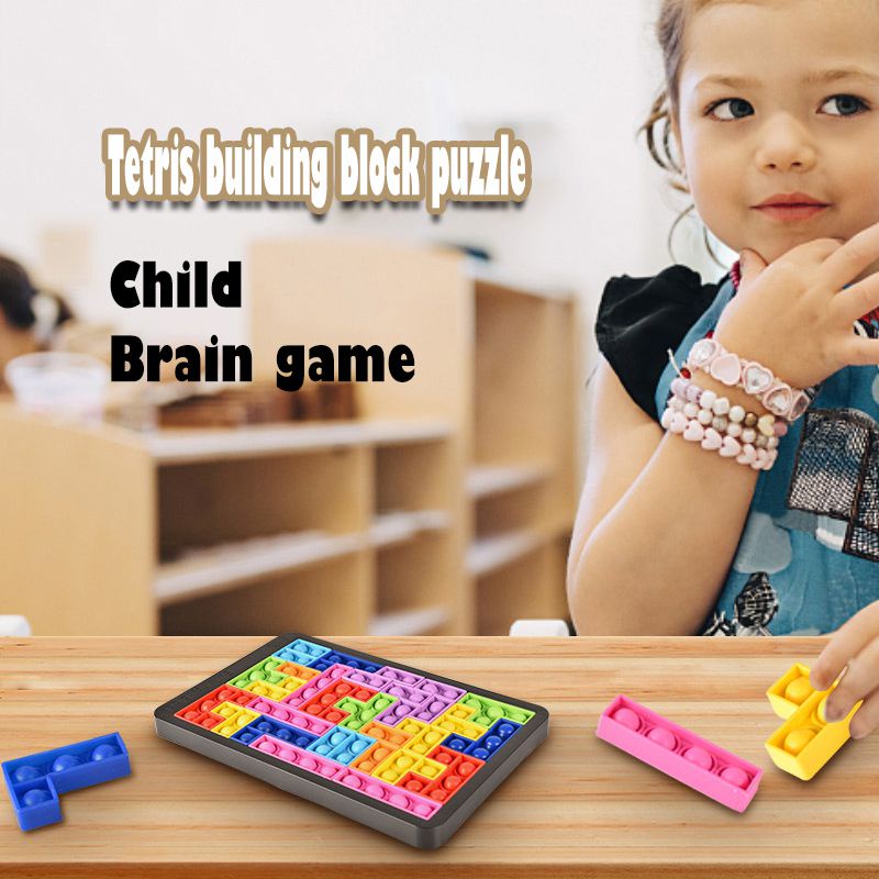 Bộ Đồ Chơi Xếp Hình Tetris Giúp Giảm Căng Thẳng