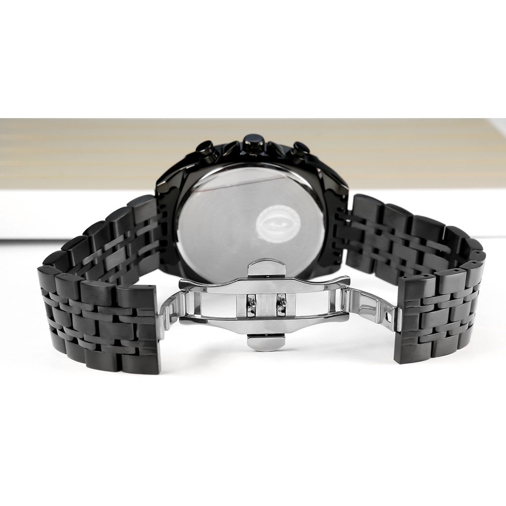 Đồng Hồ Quartz Chống Thấm Nước Chất Liệu Thép Không Gỉ Sang Trọng 2022