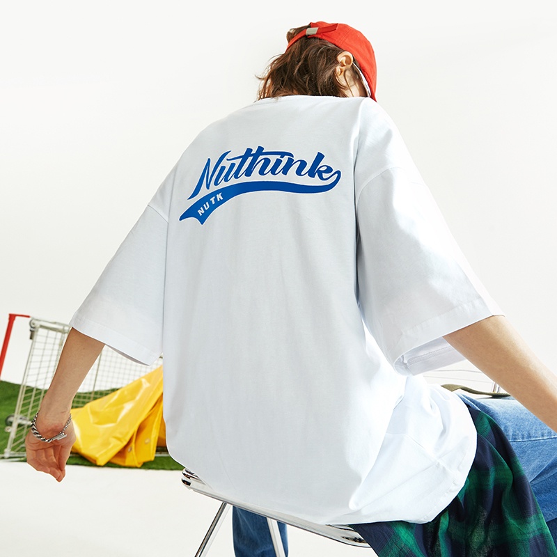 NRVP Áo Thun Cổ Tròn Oversize Thời Trang Hàn Quốc 2022 Cho Nữ