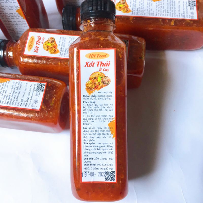 Xốt Thái ăn liền 370g làm chân gà xốt Thái,trộn tai lợn,gân bò,vó bò,nộm,gỏi