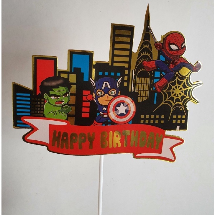 Thẻ cắm Happy Birthday