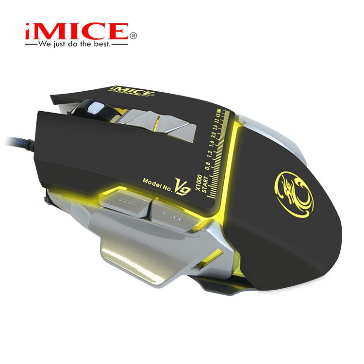 Mouse Gaming IMICE V9 Dây dù - Led 7 màu