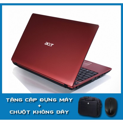 Laptop Cũ Rẻ Acer 4733Z Đỏ Làm văn phòng, học tập mượt mà. Tặng đầy đủ phụ kiện | WebRaoVat - webraovat.net.vn