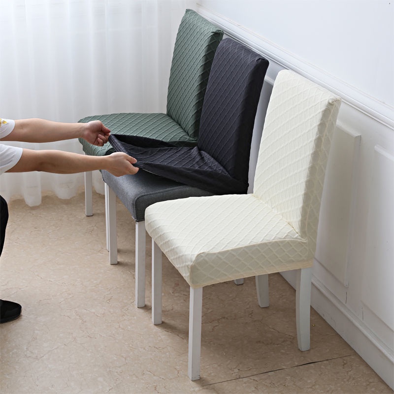 Vỏ Bọc Ghế Ngồi Bàn Ăn Thiết Kế Đơn Giản Chất Liệu Dày Dặn Tiện Dụng Cho Khách Sạn/ Nhà Hàng