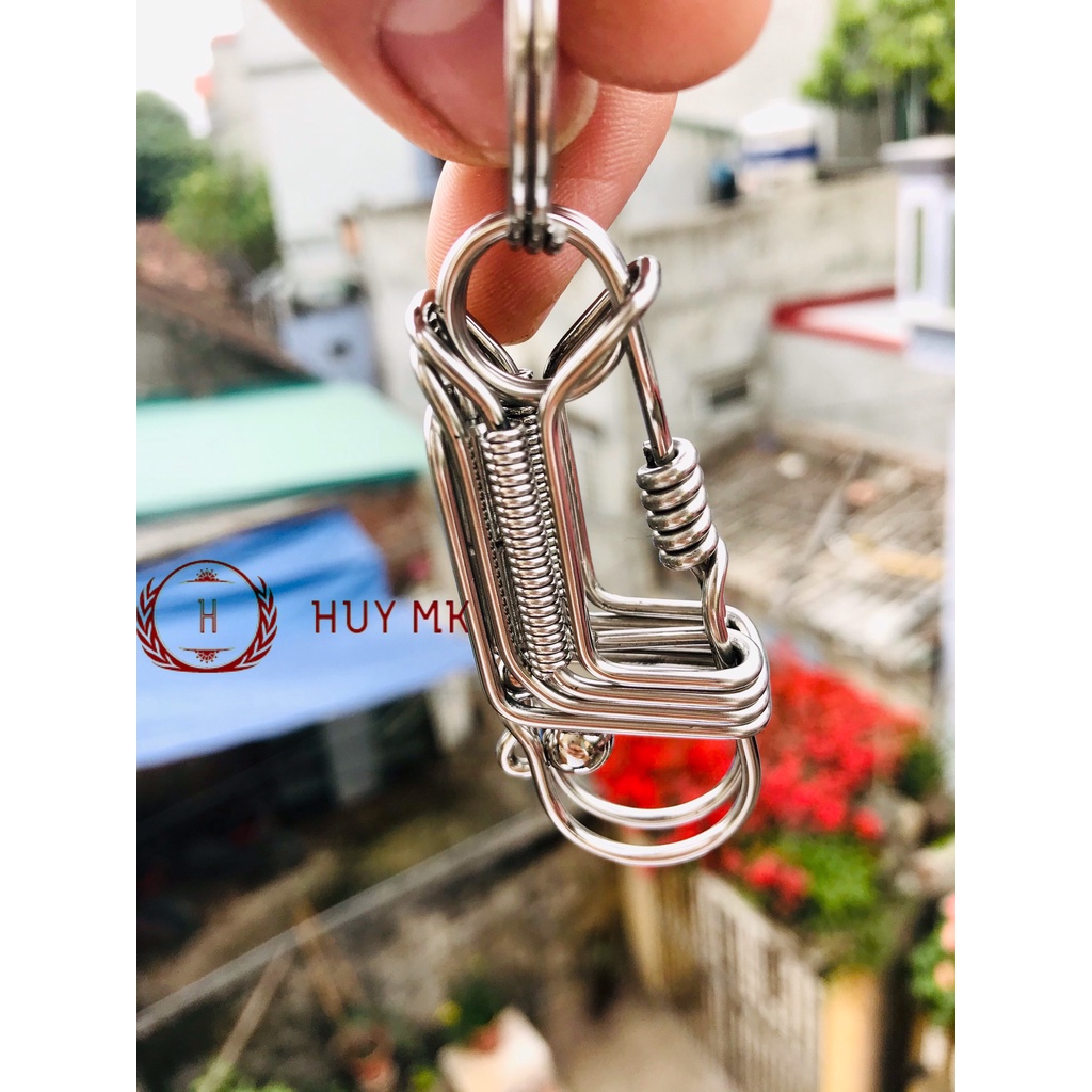 Móc khoá thủ công trúc quân tử