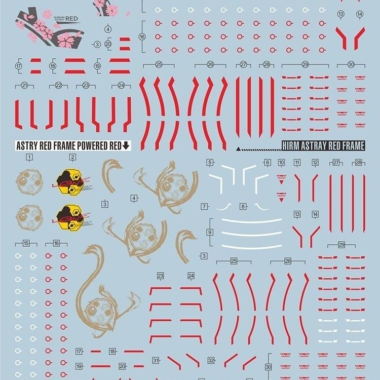 Bộ Miếng Dán Màu Dạ Quang 2 Trong 1 EVO-HIRM-4 Cho Bandai Sirm