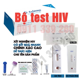 HỎA TỐC HCMQue thử nhanh HIV tại nhà Fastep USA kết quả chính xác đến 99%