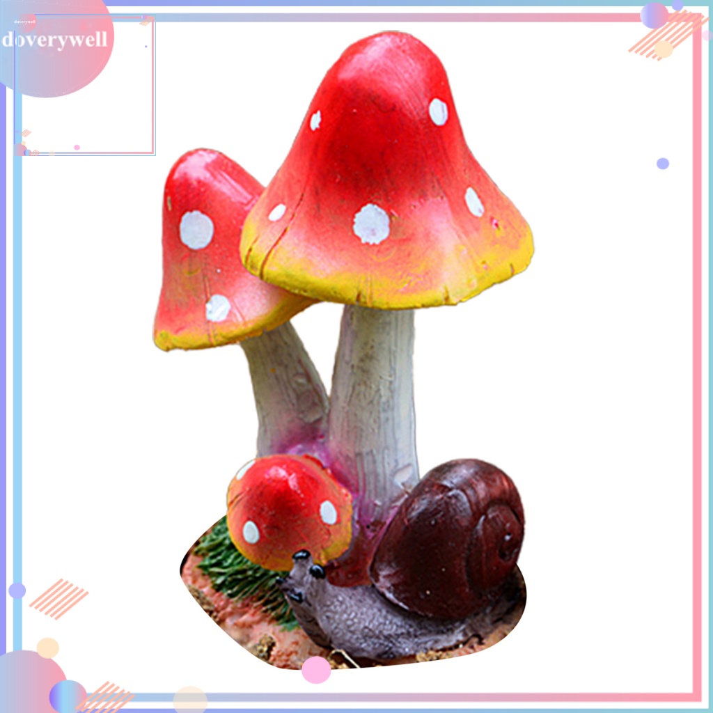 Mô Hình Cây Nấm Trang Trí Tiểu Cảnh Sân Vườn