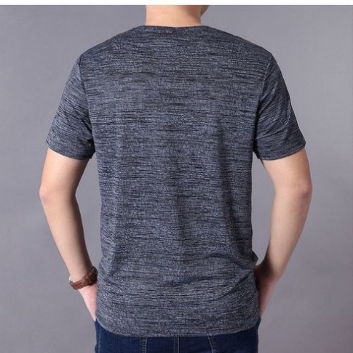 Big Sale Áo Thun Nam BIG SIZE Tay Ngắn Cổ Tròn Chất Thun Mè Thái Co Giản 4 Chiều Thấm Hút Mồ Hôi - Petals_store